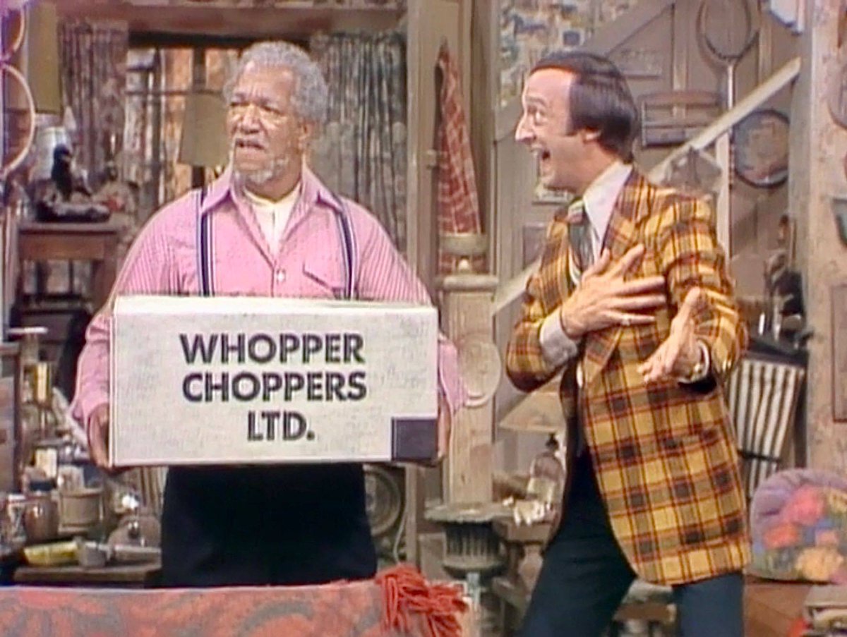 Fred Sanford does NOT recommend this product.