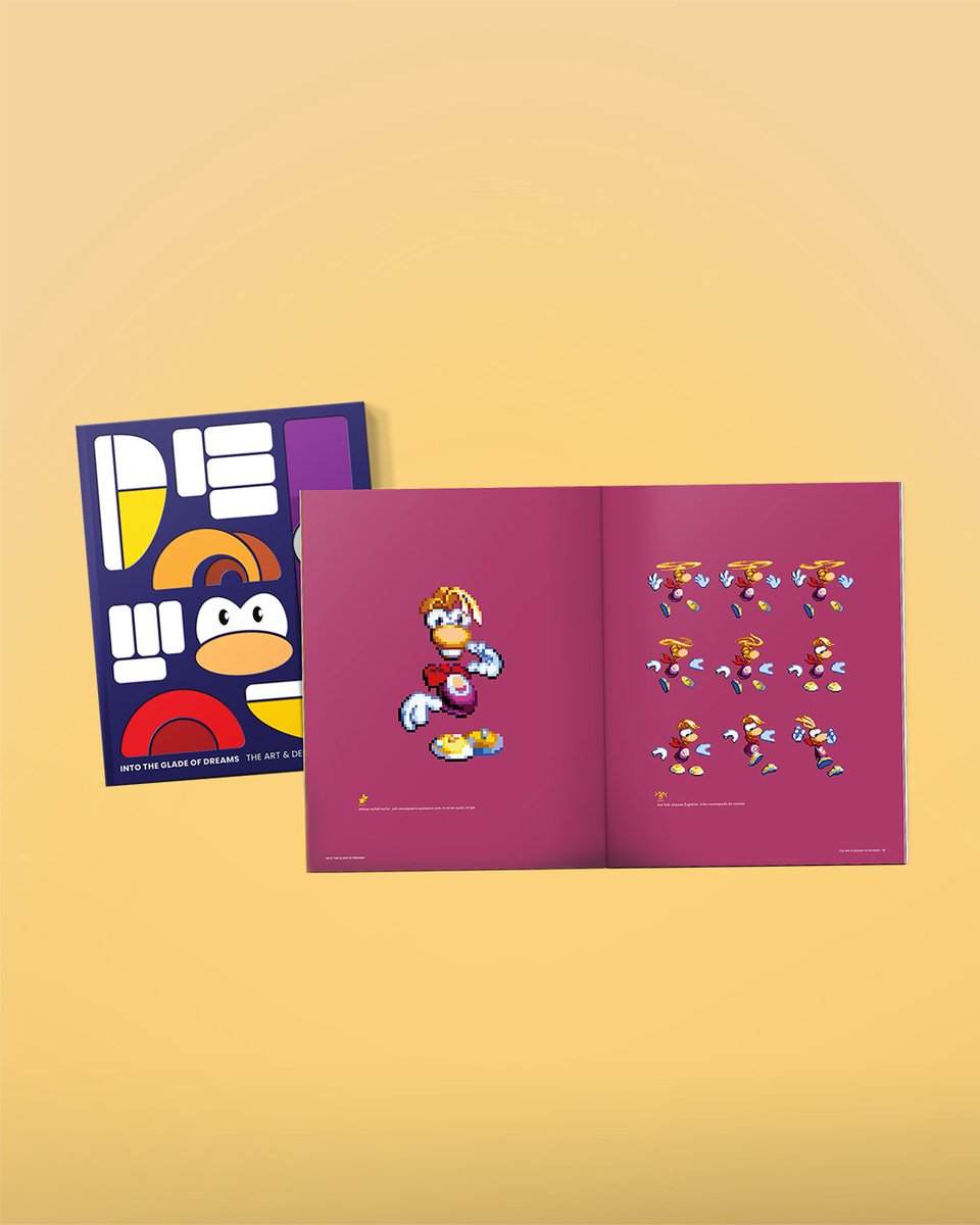 Cook and Becker and Ubisoft are proud to present 'Into the Glade of Dreams, The Art &amp; Design of Rayman', a premium coffee table book that 
captures the art and design history of RAYMAN through concept art, 
design documents and oral history.

The book is available for pre-order