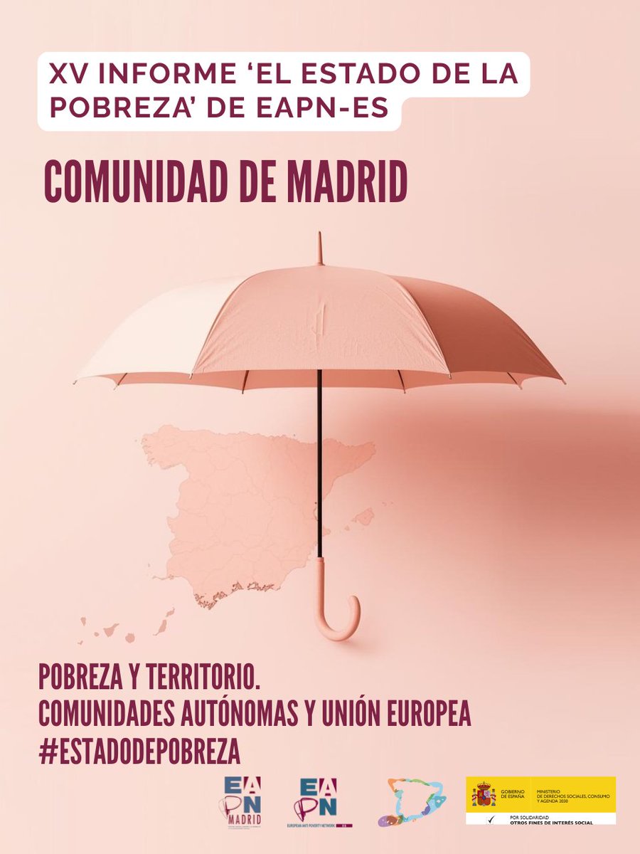 EAPN MADRID (@eapnmadrid) on Twitter photo Hoy 17 de octubre, se conmemora el Día Internacional para la Erradicación de la #Pobreza. <a href="/EAPNes/">EAPN España</a> ha publicado el XV Informe #EstadoDePobreza. Conoce los principales resultados de la Comunidad de Madrid eapnmadrid.org/destacadas/xv-… Hoy 17 de octubre, se conmemora el Día Internacional para la Erradicación de la #Pobreza. <a href="/EAPNes/">EAPN España</a> ha publicado el XV Informe #EstadoDePobreza. Conoce los principales resultados de la Comunidad de Madrid eapnmadrid.org/destacadas/xv-…