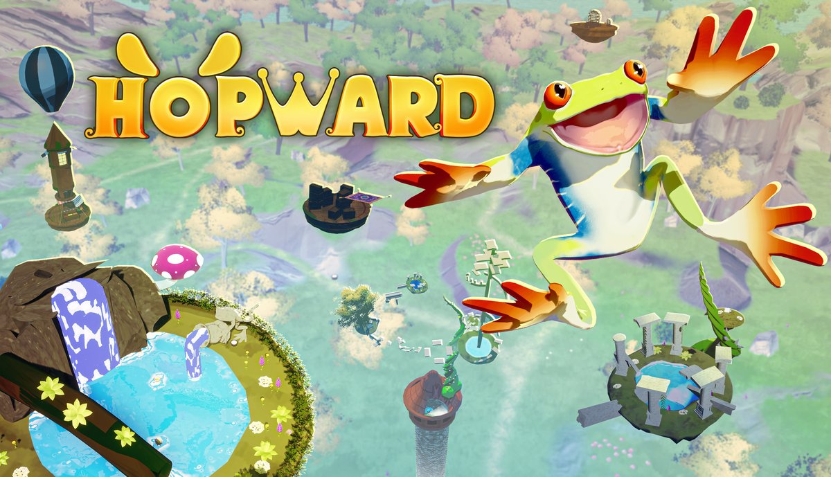 Just a reminder: Hopward is out on Steam!  You can get it here: store.steampowered.com/app/3910510/Ho…
You can Also join discord server: discord.gg/2vexbgPMmx 

#indiegame #gamedev #IndieDev #indiegamedev #hopward #indiegame #UE5 #madewithunreal #Steam #wishlistwednesday #platformer