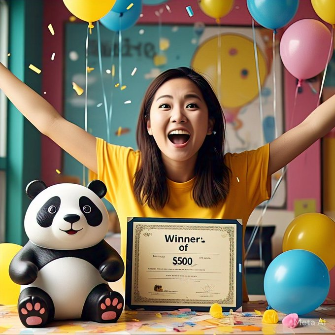 voidpandacoin's tweet photo. I got $500 worth of $VPC from the surprise box I opened on https://t.co/mQfOEbILaa
My neighbor is celebrating with me and weโre moving out together this weekend to chill the Panda way! ๐ผ
#VPC x #BoxChaos โ Open mystery boxes and get real items delivered to your doorstep!