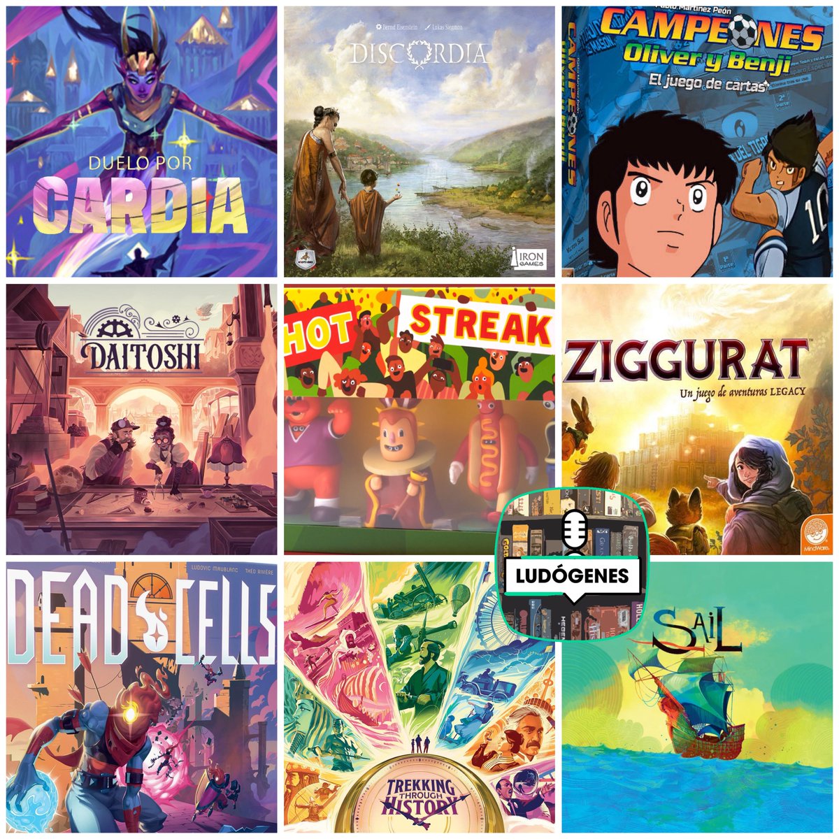 ElPinguinoJugon's tweet photo. De todos estos y alguno más hablamos en el último episodio de @Ludogenes ese podcast que querrías no haber conocido y que cuando lo escuchas no sabes por qué 🤣🤣
#podcast #podcastjuegosdemesa #juegosdemesa 

https://t.co/2k0wzHNiU3 https://t.co/BTZGRyqtka
