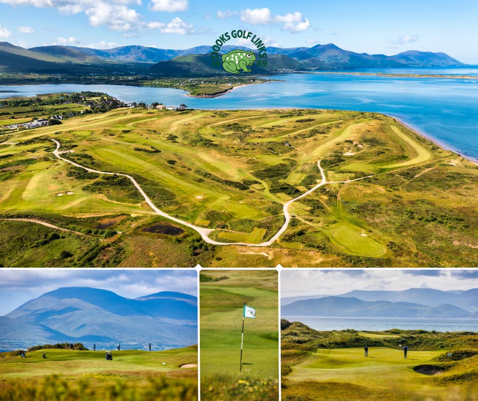 dooksgolfclub's tweet photo. Experience the magic at the meeting point of land and sea. With incredible views of the Wild Atlantic Ocean and Ireland's highest peaks, let every swing be a memory at Dooks Golf Links. https://t.co/uwfdHQW5SK 🌊⛰️⛳ #DooksGolfLinks #DingleBay #WildAtlanticWay #ReeksDistrict https://t.co/ZaIEC7FnMh
