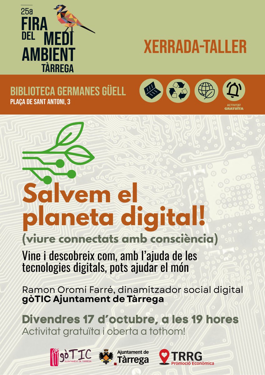 gòTIC Ajuntament de Tàrrega tweet media