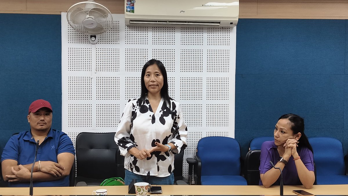 ide_rgu's tweet photo. CDOE, RGU bid a warm farewell to Dr. Chathiam Lowang, Assistant Professor of Sociology, for her 6 years of dedicated service.
Her contributions to CDOE will be remembered with gratitude. Wishing her the very best for a bright future ahead! 🌿
#RGU #CDOE #Farewell https://t.co/ivAJEe32Pr