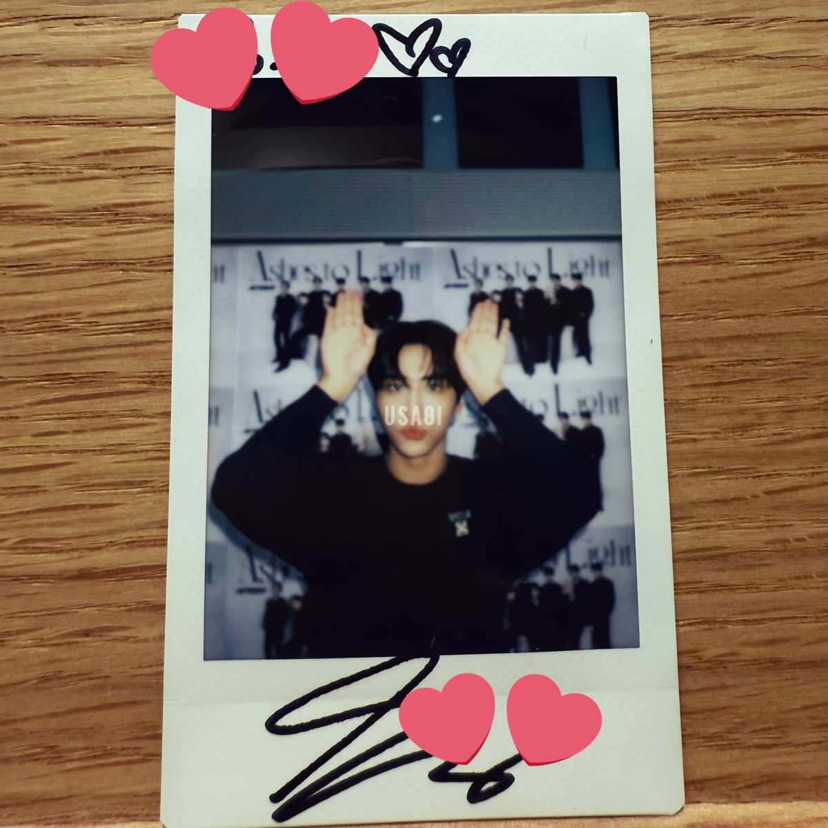 ateez ソンファ　チェキ ATEEZ ソンファ TOWARDS THE LIGHT インスタントフォト - メルカリ