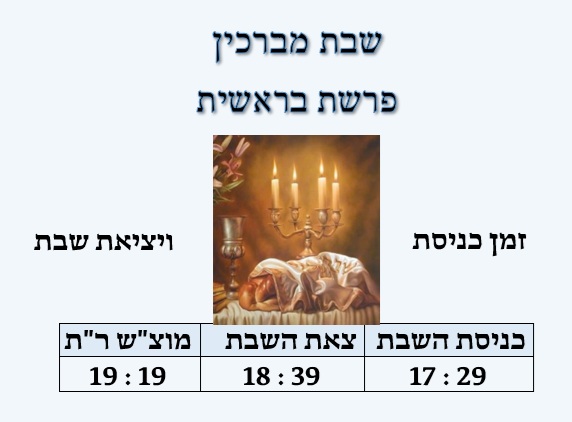 choukrun's tweet image. CHABATH MEVAR&apos;KHIN, PARACHAT BERESHIT - HORAIRES 5786 - זמני תפילות שבת מברכין, פרשת בראשית תשרי תשפ&quot;ו