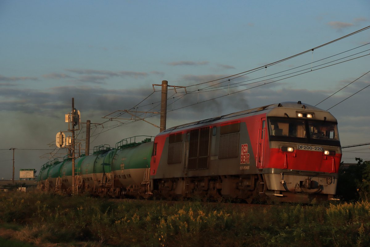 8075レ
DF200-220 + タキ14B