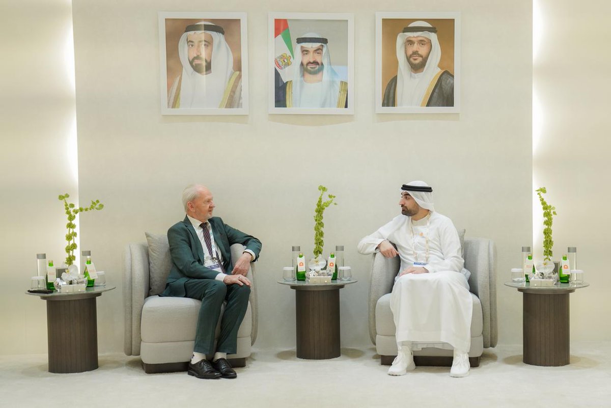 We held a productive meeting with H.E. Sheikh Saud bin Sultan Al Qasimi, DG of <a href="/Sharjahegov/">Sharjah Digital Department</a> on the sidelines of GITEX Global 2025 to explore means of strengthening cooperation to secure the transport of radioactive sources across the UAE.

#GITEX2025 #GITEXGLOBAL