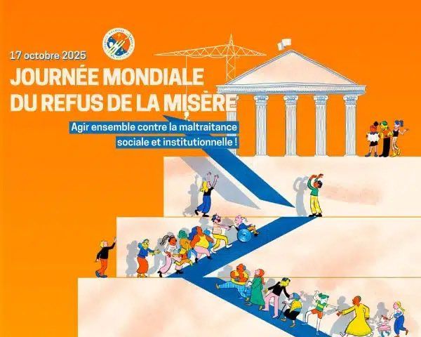 🔊 Refuser la misère, c’est agir pour la dignité et la justice sociale !

🔔 En cette Journée mondiale du refus de la misère, l’Uniopss réaffirme l’engagement de tout son réseau auprès des personnes en situation de pauvreté et d’exclusion.

Mobilisations👉 bit.ly/4nSaC2D