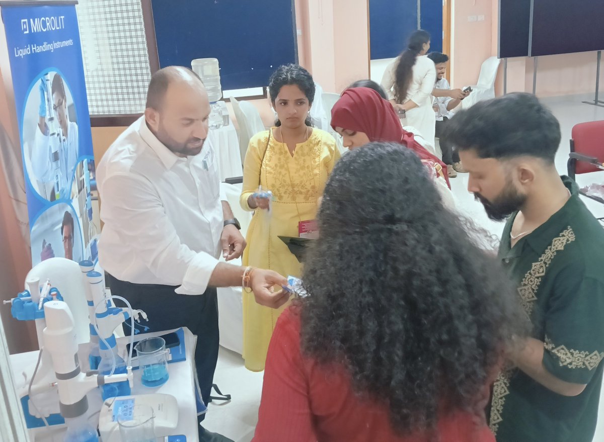 Microlit_Global's tweet image. 🚨 Exciting update from Trivandrum!

Team Microlit showcased our latest liquid handling innovations at the University of Kerala Roadshow.💧

Grateful for the warm response from students &amp;amp; faculty! 🙌

#Microlit #LabInnovation #LiquidHandling #TrivandrumRoadshow
