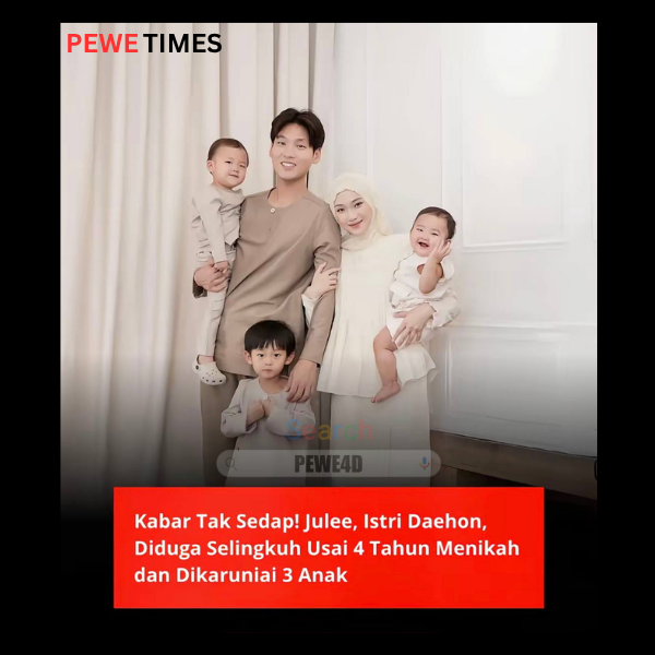 Pewe4d_offc's tweet photo. Heboh Julee dikabarkan selingkuh dari Daehon, netizen geram dapat oppa malah milih opet #julee #daehon #juleedaehon #secretlifeofjulee #pewe4d #beritaviral #viral https://t.co/Um66kE1rHZ