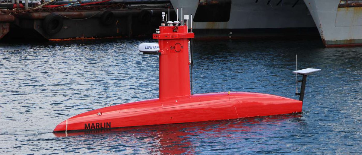 top_force's tweet image. ⚓️🇫🇷 #USV La @MarineNationale et le @shom_fr Service national d'hydrographie et d'océanographie vont rapidement se doter de drones de surface supplémentaires un modèle DriX H-8 du groupe français @exail_ baptisé Marlin meretmarine.com/fr/defense/la-…
