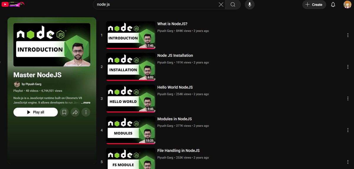 imfuryfist's tweet image. Started learning backend from @piyushgarg_dev bhaiya’s playlist. planning to wrap it up in a week and then start the project i’m learning this for. the way he explains stuff is just too good, love how he keeps it simple and in our language, makes it click faster :)