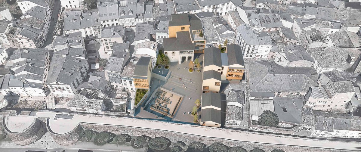 <a href="/ByEarquitectos/">ByE arquitectos</a> La época romana, descubriendo restos arqueológicos existentes y la época medieval, rehabilitando el Pazo de Doña Urraca

#rehabilitación #patrimonio #lugo #pazo #arqueologia #concursoarquitectura #arquitectura #arqui #arquitectos #sostenibilidad #santosmera #byearquitectos