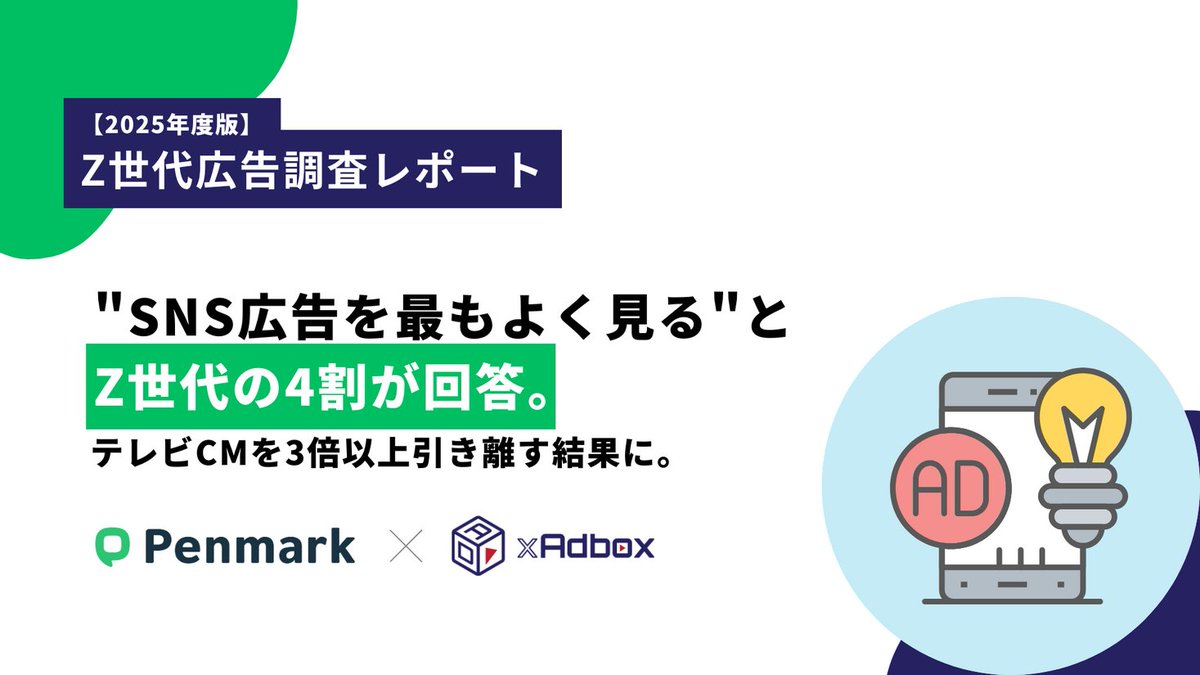 【Z世代の利用広告調査】「SNS広告」をZ世代の4割が"最もよく見る"と回答、テレビCMを3倍以上引き離す。 prtimes.jp/main/html/rd/p…