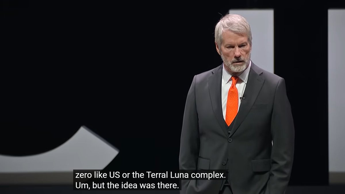Big moment for the #LUNC community! 🔥

Michael Saylor just mentioned Terra Luna (Classic) at the BTC in DC 2025 event. Yes, you read that right! 👀

Here’s what he said:

"And one of the big things that came out of the crypto industry was stable coins. How do you tokenize