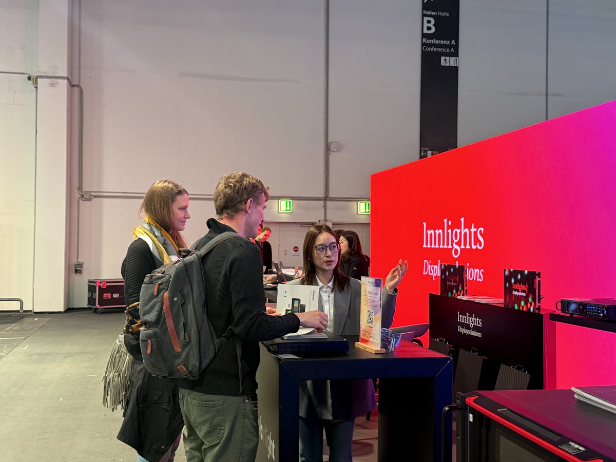 colorlightcloud's tweet image. #LEaTcon25 in Hamburg was a resounding success! 

A huge thank you to all the visitors and partners who stopped by the Colorlight  &amp;amp; Innlights Displaysolutions booths. 

We can&apos;t wait to explore more possibilities in visual innovation with you. 

#Colorlight #LEaTcon25 #Innlights