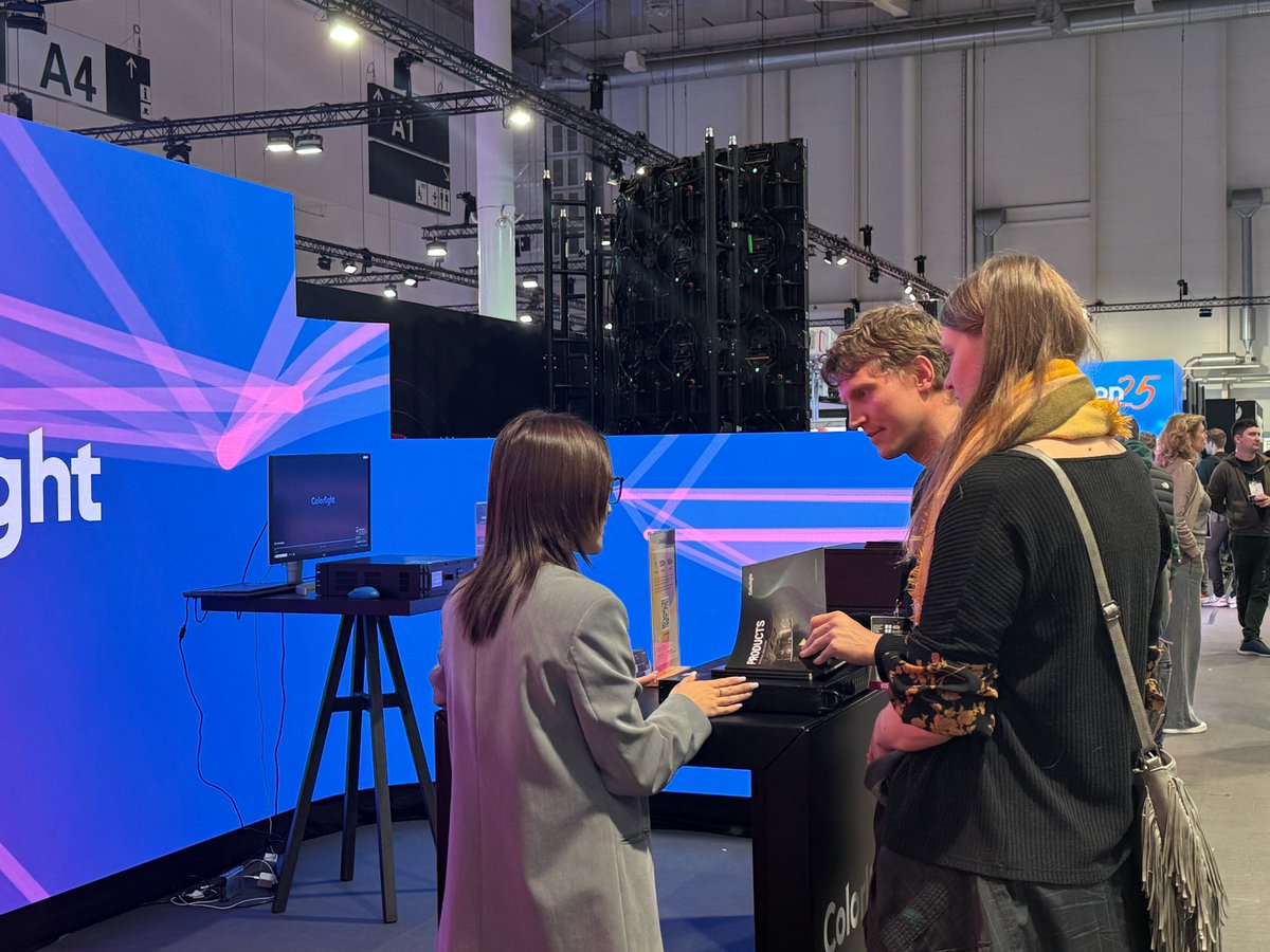 colorlightcloud's tweet image. #LEaTcon25 in Hamburg was a resounding success! 

A huge thank you to all the visitors and partners who stopped by the Colorlight  &amp;amp; Innlights Displaysolutions booths. 

We can&apos;t wait to explore more possibilities in visual innovation with you. 

#Colorlight #LEaTcon25 #Innlights