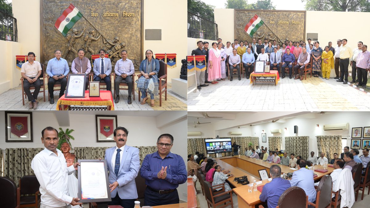 निदेशालय सैनिक कल्याण एवं पुनर्वास उत्तर प्रदेश में दिनांक 16-10-2025 को  एक कार्यक्रम आयोजित किया गया, जिसमें उत्तर प्रदेश राज्य सैनिक बोर्ड को “सबसे प्रगतिशील राज्य सैनिक बोर्ड” घोषित किए जाने और पूर्व सैनिकों के कल्याण हेतु उत्कृष्ट योगदान के लिए 29.09.2025  में दिल्ली के