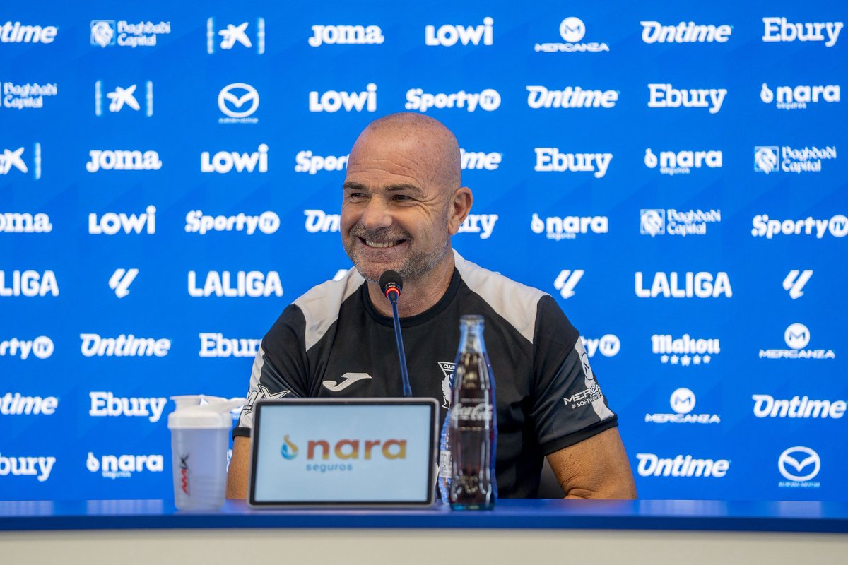 🎙️ Hoy viernes, a las 13:00 horas comparecerá <a href="/PacoLopezEntre1/">Paco López</a> en la rueda de prensa previa al #LeganésMálaga.

📸 <a href="/CDLeganes/">C.D. Leganés</a>