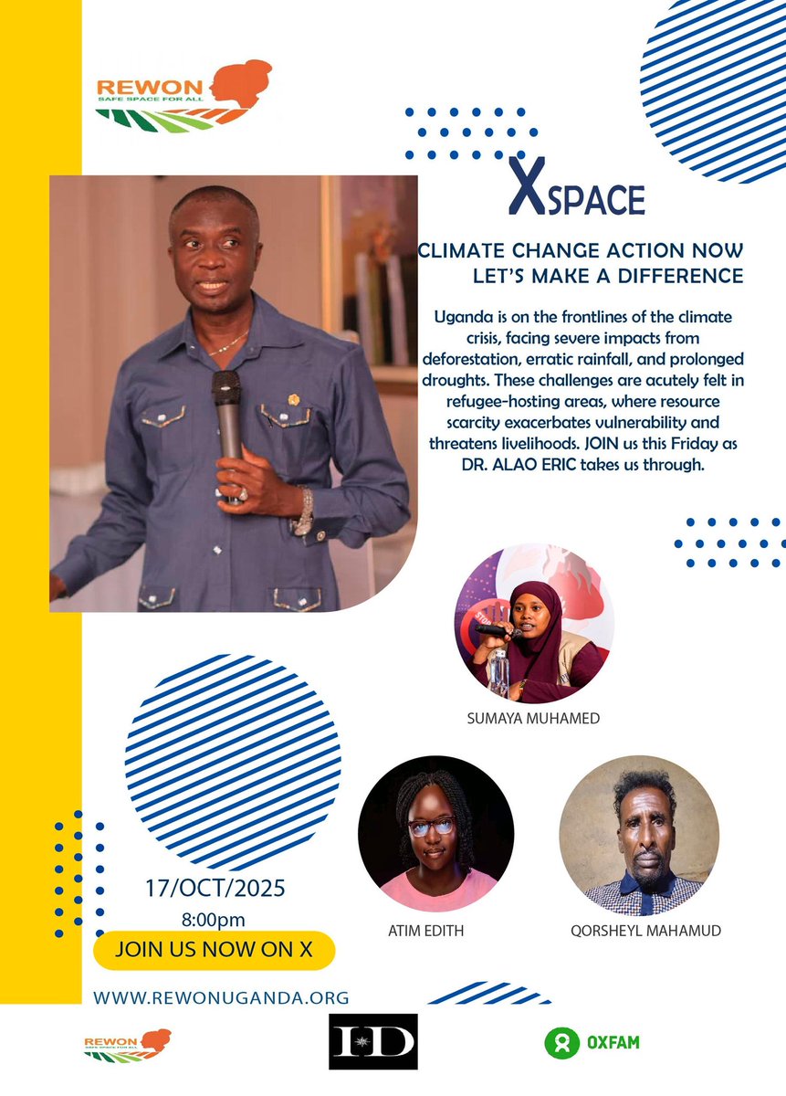 refugee44029's tweet photo. Real people. Real impact🎤📣.
Our Resilient Futures panelists are ready to spark change...... are you? 💬🌍. Join us TONIGHT AT 8:00PM.
#ClimateActionNow #ClimateFactsUG #ClimateCrisis #globalwarming #ClimateEmergency #ClimateAction https://t.co/KGMKgWVQqw