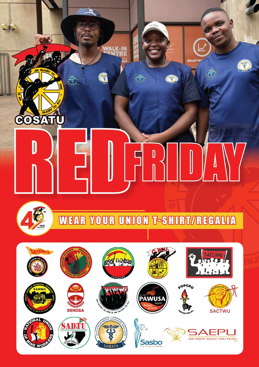 COSATUSSONLINE's tweet image. 