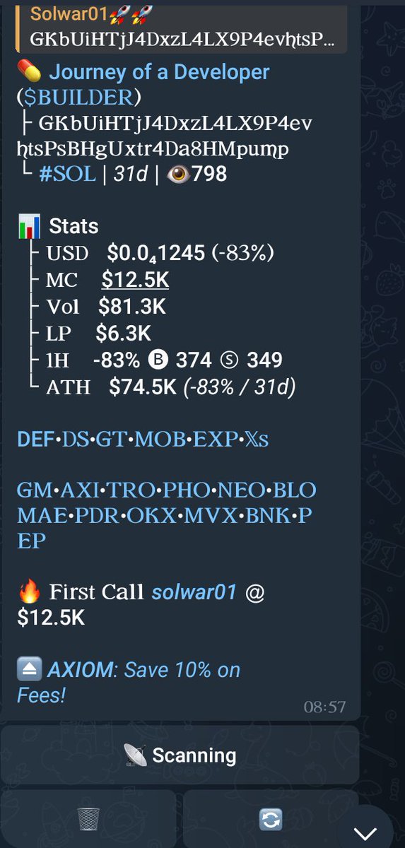 solwar01's tweet image. Gamble wisely on $BUILDER
CA&amp;gt;&amp;gt;
GKbUiHTjJ4DxzL4LX9P4evhtsPsBHgUxtr4Da8HMpump

#เขมจิราต้องรอดseries #patlama
