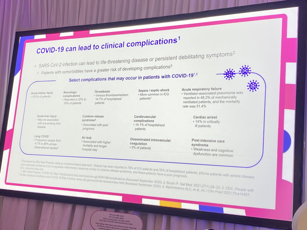 COVID-19 is not a respiratory disease; it is a systemic disease that we can prevent!
👉Key: vaccine &amp; early identification and treatment
#PfizerCOVIDCONNECT
