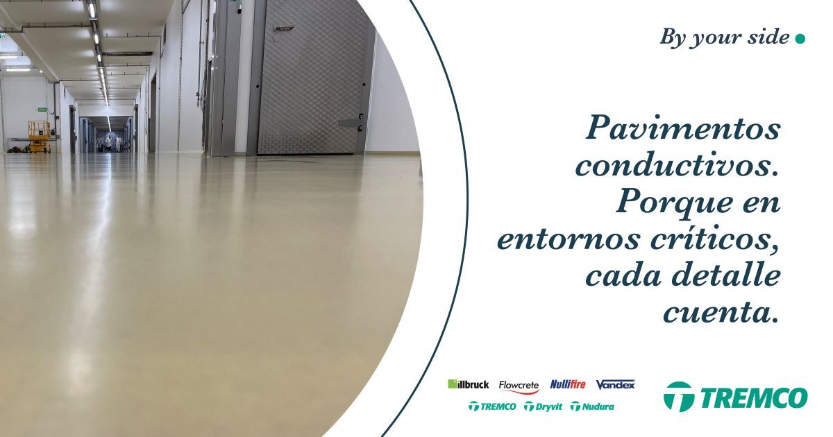 tremcocpgiberia's tweet image. ¿Suelos técnicos? Flowcrete propone pavimentos continuos:
✔️ Menos polvo.
✔️ Más diseño.
✔️ Integración ESD + protección EI.
Ideal para centros de datos que exigen más → hubs.li/Q03LG1Cj0
#Flowcrete #Nullifire #CentrosDeDatos #TremcoCPG