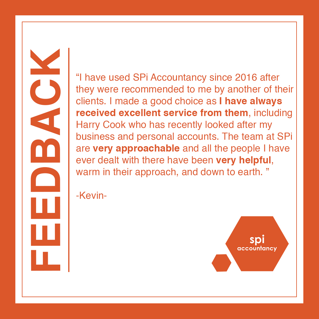 spiaccountancy's tweet image. Our team is always approachable and helpful in the service provided to our clients. That&apos;s why so many have been loyal clients for years! Great feedback this week for Harry and the team. ow.ly/V5qW50MBKbX #FeedbackFriday #FridayFeeling #AccountancySupport