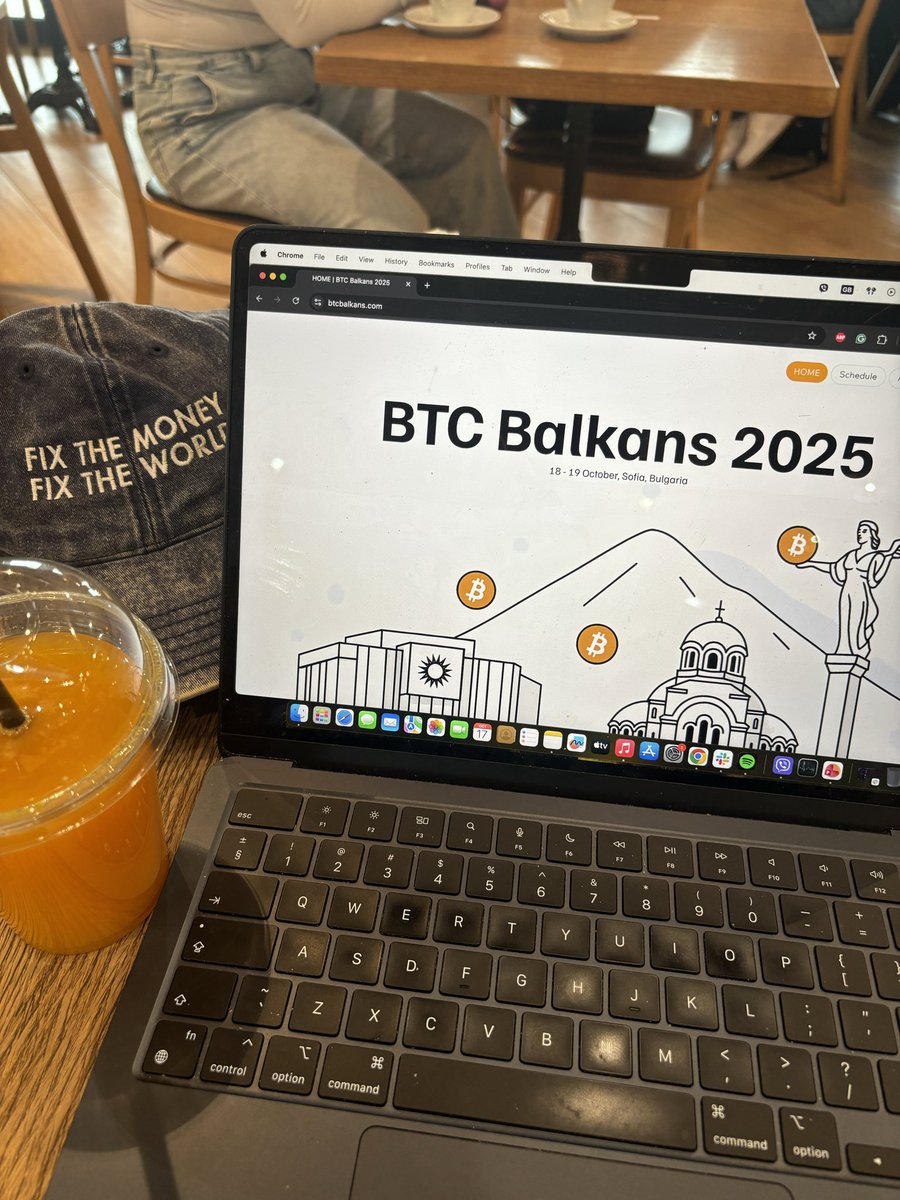 Flying to Sofia 🇧🇬 today for BTCBalkans, hosted by <a href="/BitcoinClubBG/">Биткойн Клуб / ₿itcoin Club</a>, to give a talk on Bitcoin in Montenegro!

Looking forward to catching up with friends from the amazing Balkan communities and meeting even more Bitcoiners!