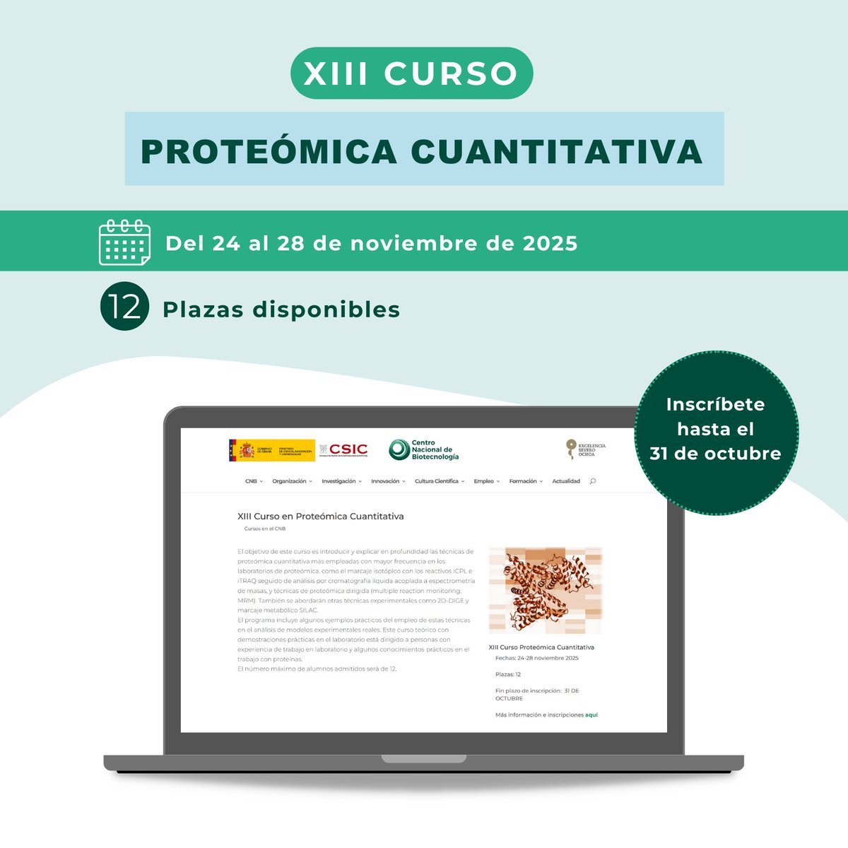 Centro Nacional de Biotecnología (CSIC) tweet media