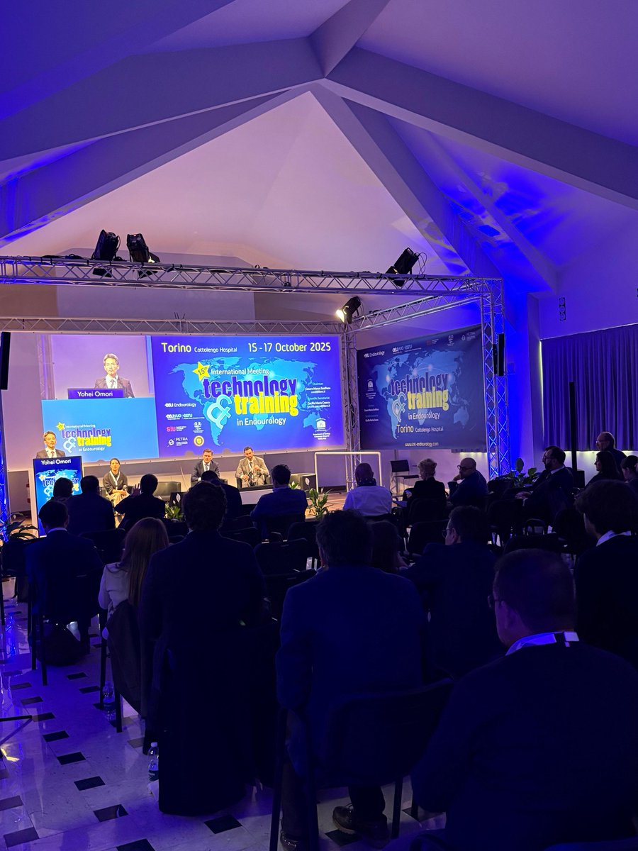 quanta_system's tweet photo. Day 3️⃣ of the 15th T&T at @EndourologyT in Turin 🇮🇹
It’s time for the #PreRecorded session on #HoLEP with #QuantaMagnetoTechnology 🧲 — led by Dr. Yoshei Omori
#UrologyInnovatio #QuantaSystem #BeQuanta https://t.co/J8Z12gvvwR