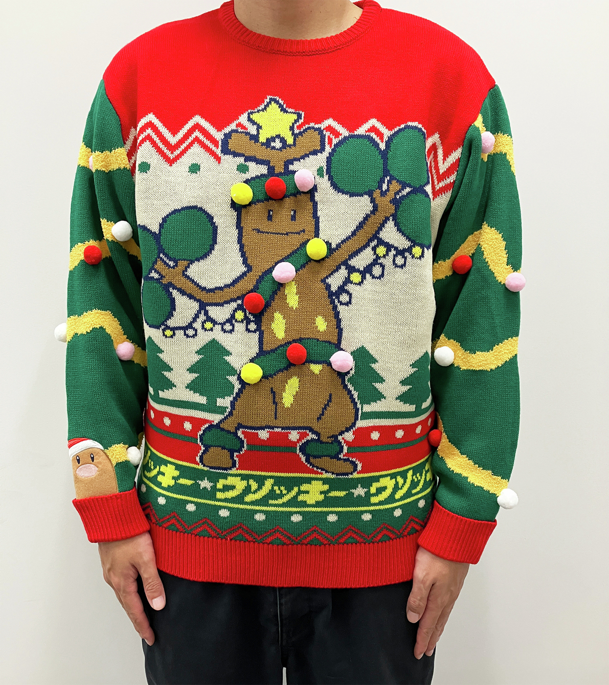 クリスマスセーター ウソッキー　L ポケモン クリスマス セーター Lサイズ 新品 ウソッキー - メルカリ