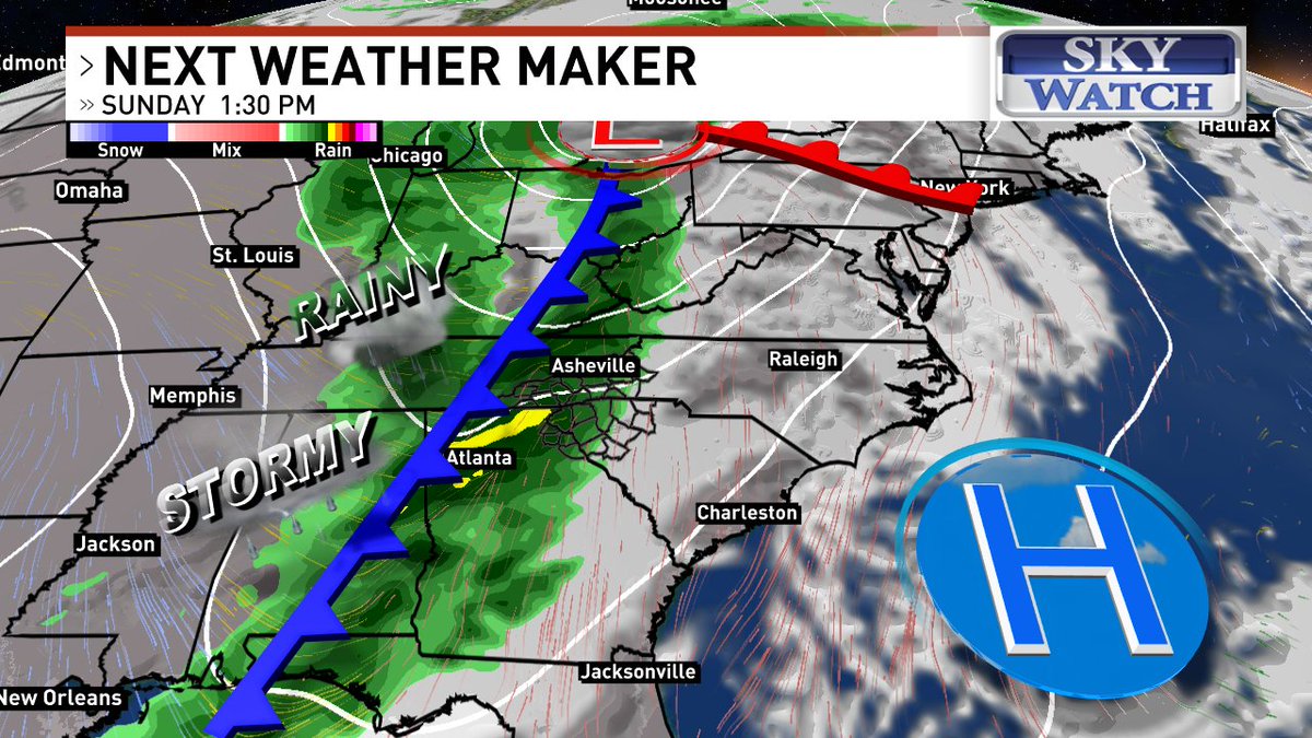 Happy Friday!  I'm in dark &amp; early for Meghan this morning.  We'll talk more about our gorgeous Friday, warm Saturday and our rain chances Sunday.  <a href="/WLOS_13/">WLOS</a> #LiveOnWLOS #avlwx #wncwx #scwx  wlos.com/weather