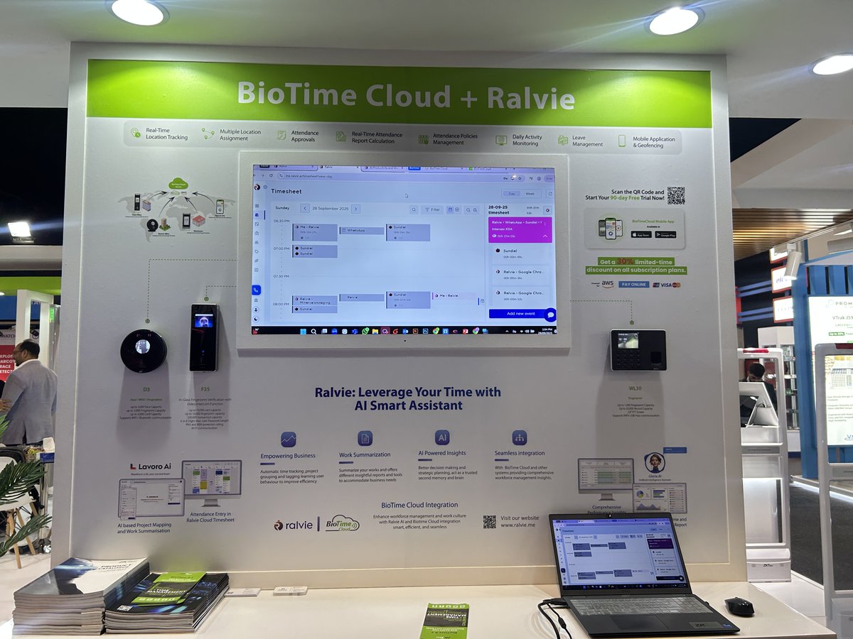 ZKTecoME's tweet image. ZKTeco Showcases Cutting-Edge AI-Powered Security Innovations at Intersec Saudi Arabia 2025

Read more: zkteco.me/news/zkteco-sh…
#zkteco #biometric  #intersec #zkbiotimecloud #zktecomidddleeast