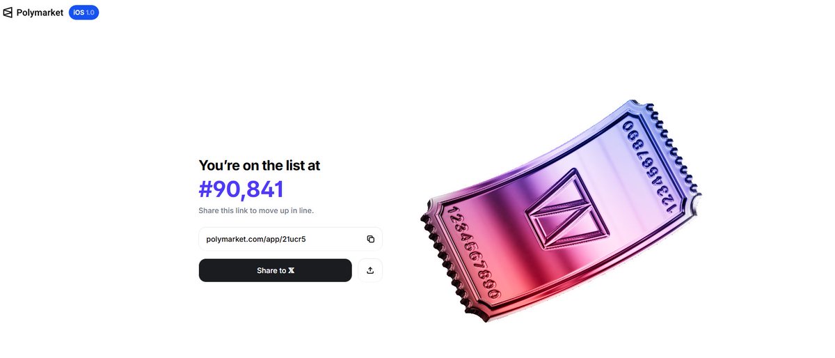 当遇见新东西，先发射，再瞄准

polymarket.com/app/21ucr5