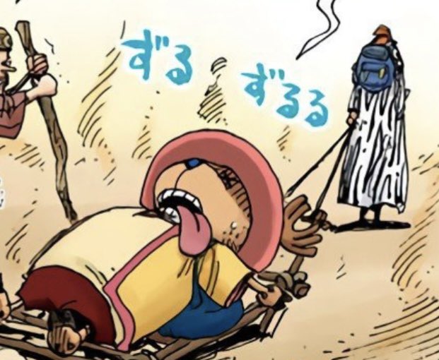 daily_zoro's tweet image. I love how zoro is always talking care of chopper
