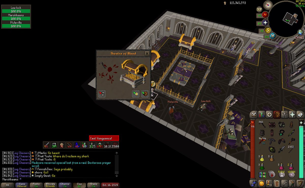MarokkaansOSRS's tweet photo. 4th Scythe,  11kc till 2k tob cape &amp; green log✅ https://t.co/F2RcvaZ1B0