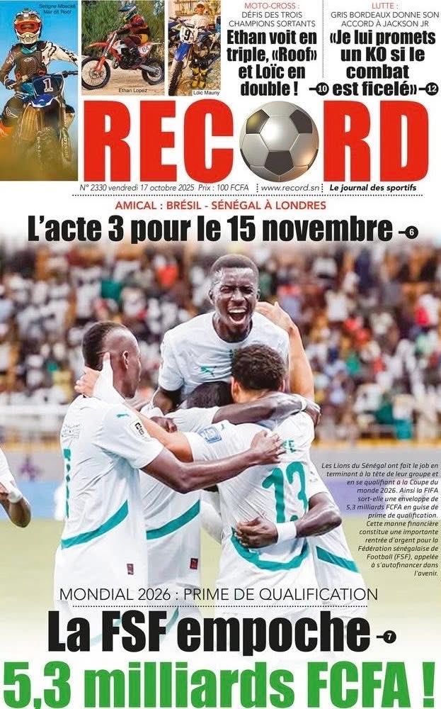 Mo_Njaay's tweet photo. #SourceA,#LinfoSn,#RewmiQuotidien,#RecordSn https://t.co/IbrDx1Zg4b