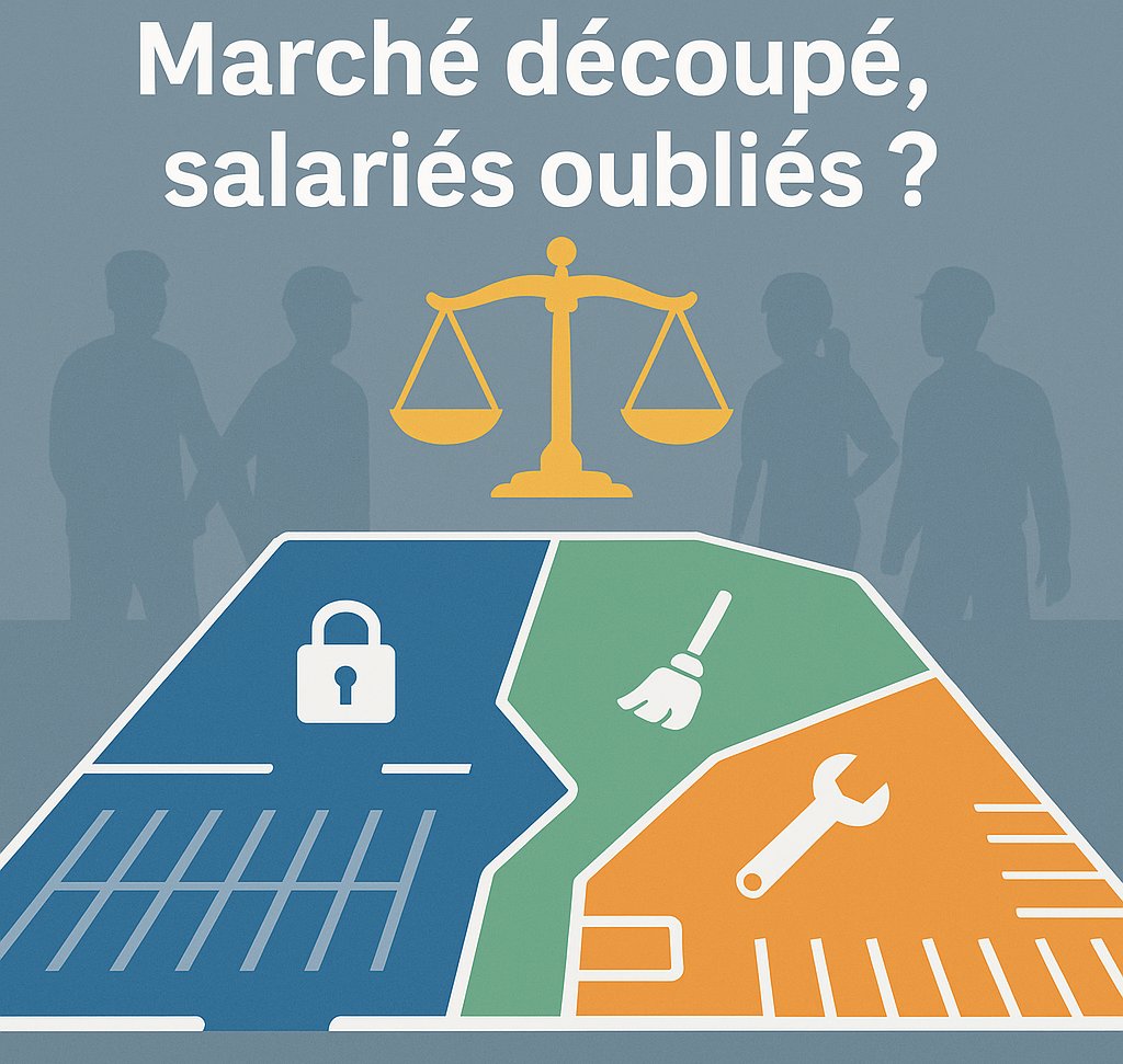 blog83629's tweet image. ⚖️ Quand un marché public de sécurité, de propreté et de maintenance est découpé en plusieurs lots, jusqu’où va la légitimité de la démarche ? 🚧 Entre droit du travail et stratégie des donneurs d’ordres, la justice a dû trancher. 👷‍♂️🧹 

#SecuritePrivee #SSIAP #CNAPS #Sureté…