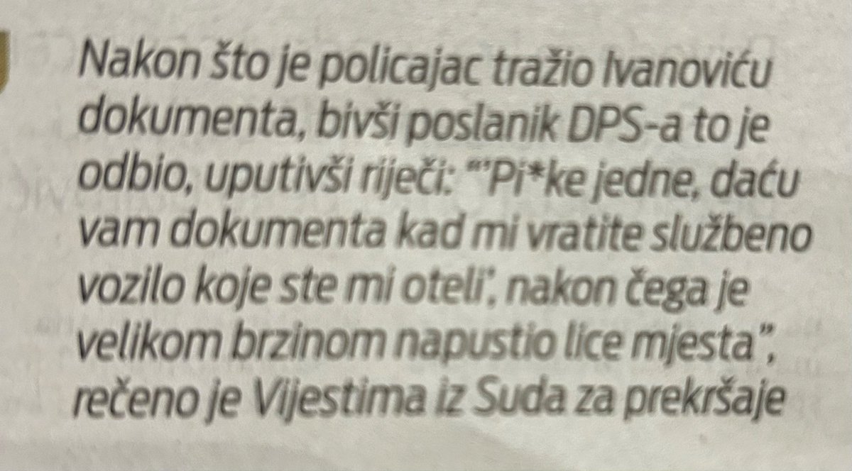 Jedno službeno vozilo za gospodina☝️