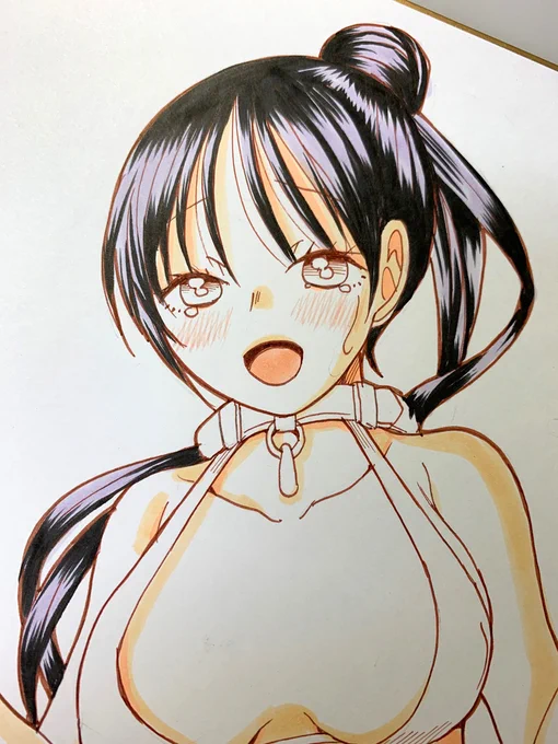 毎回言ってるけど、アナログのツヤベタが好きだ!