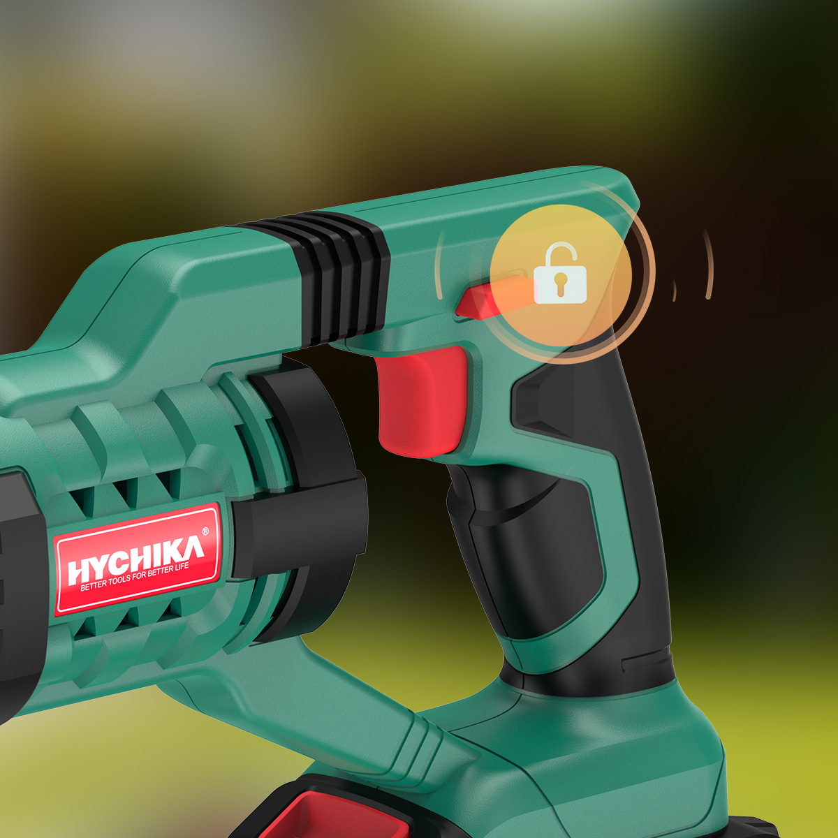 HychikaTools's tweet image. Because real power means staying in control 🔥
The HYCHIKA Reciprocating Saw comes with a safety lock for smoother, safer cuts — no slips, no worries.
#HYCHIKATools #DIYProjects #PowerTools #tooltime #EfficiencyMatters #WorkSmarter
