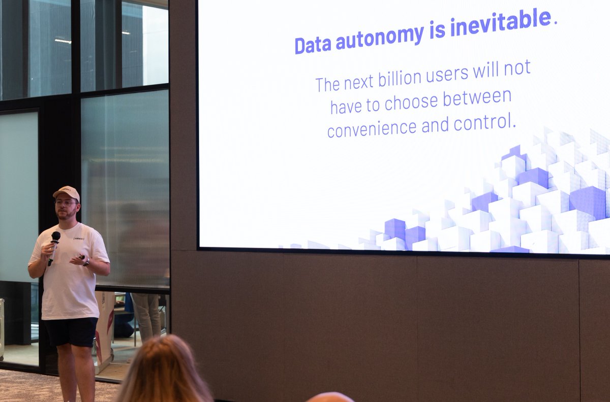 [A] believes in data autonomy for everyone. 
We think it's inevitable. 
To get there, we need you to join the mission. 

Next stop 🇦🇷  <a href="/epicweb3/">Epic Web3 🧞‍♂️|🔜 Devconnect Argentina 🇦🇷</a> <a href="/Polkadotsub0/">sub0</a> <a href="/EFDevcon/">Devconnect ARG - the first Ethereum World’s Fair</a>