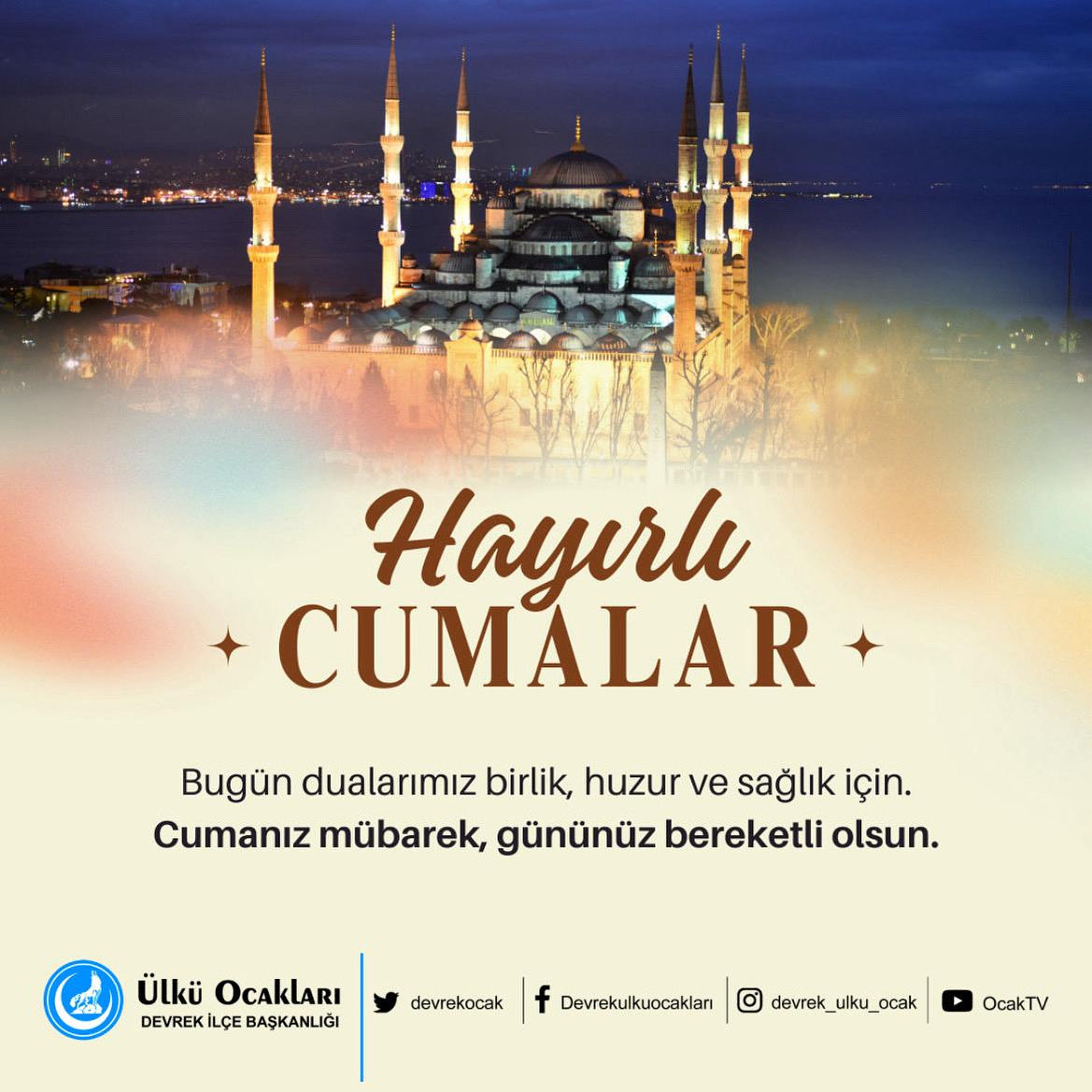 devrekocak's tweet photo. Allah’ın Rahmeti ve Bereketi üzerimize olsun.HAYIRLI CUMALAR… https://t.co/jFHzQp8uMK