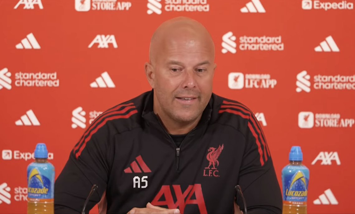 TouchlineX's tweet image. 🚨🗣️ 𝗡𝗘𝗪: Arne Slot: "Manchester United have had a better start to the season than the league table is showing."