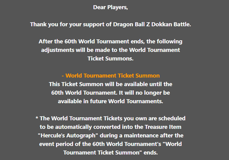 DaTruthDT's tweet photo. WTF DOKKAN JUST ANNOUNCED THAT WORLD TOURNAMENT SUMMONS ARE GOING AWAY AND YOU CAN STRAIGHT UP BUY EVERY UNIT!!!!

THIS IS MASSIVE!!!!! https://t.co/hmzExs2dW7