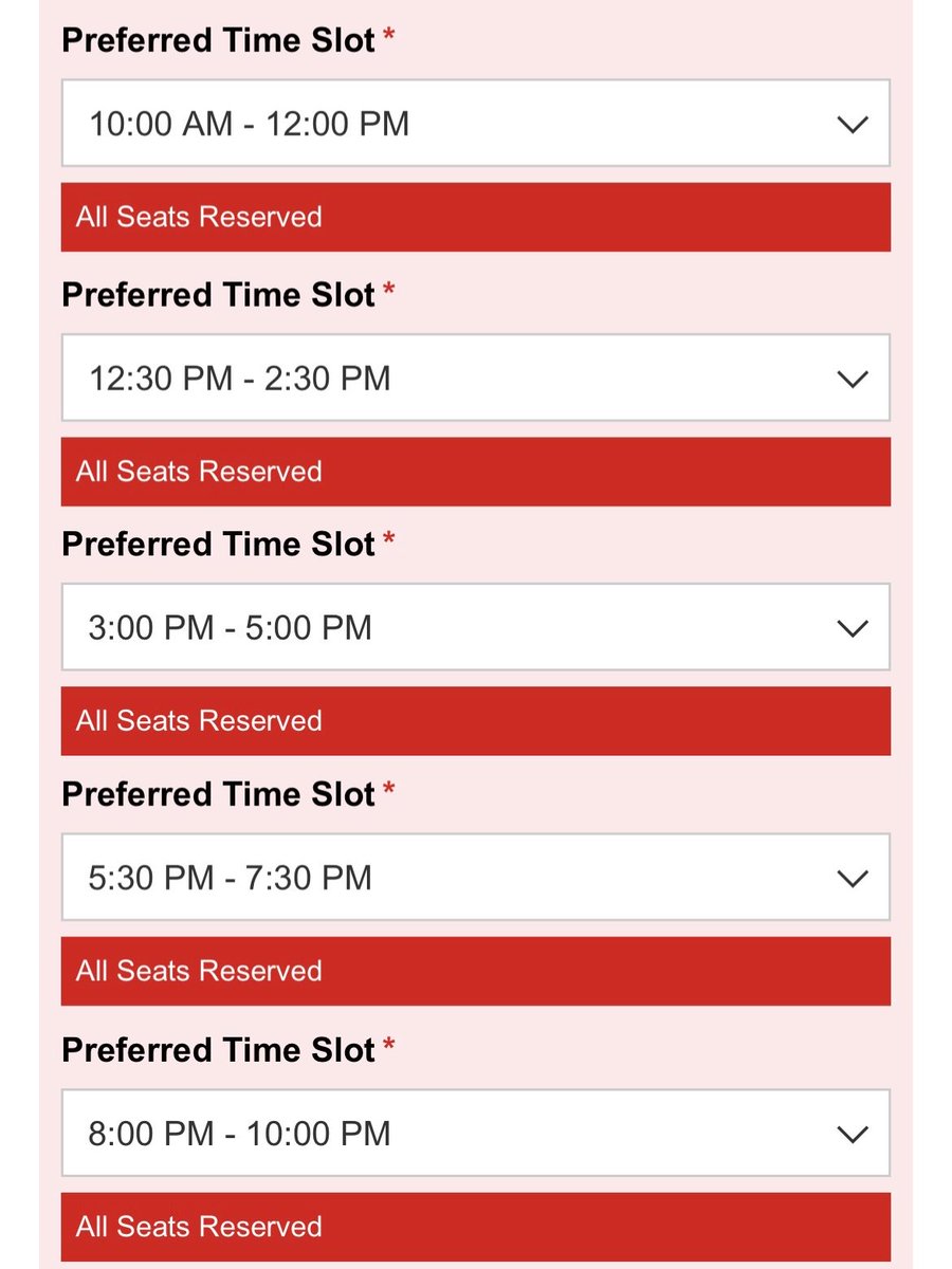 GONE IN SECONDS

All slots in all 5 schedules of <a href="/bini_jhoanna/">Jhoanna Robles 🦋</a>’s Brew and Co soft opening launch on Oct. 21 have been filled out in less than 1 MINUTE! 

ANG LALA NYO BLOOMS! SINONG NAKAABOT? AKALA KO BA WALA KAYONG TIME AT PERA? 🥹😭🙌

#BINI <a href="/BINI_ph/">BINI_PH</a>